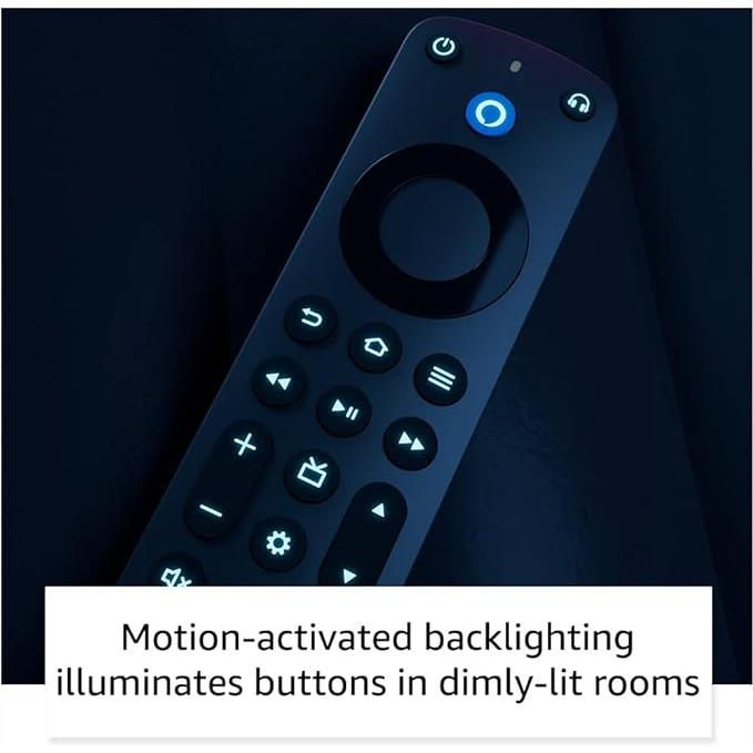 Amazon Alexa Voice Remote Pro - Smart TV Remote Control with Built-in Alexa, Backlit Buttons, for Fire TV, Streaming Devices - Perfect for Home Entertainment & Smart Living