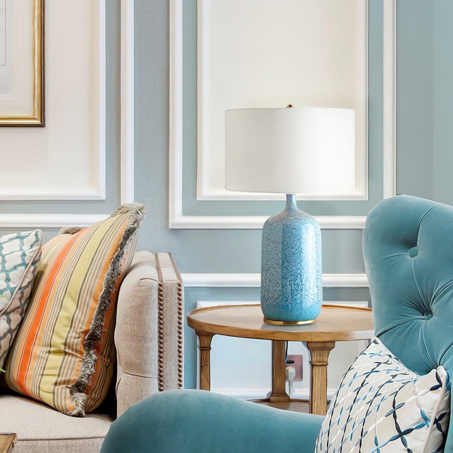 Stylish Culloden Table Lamp - Modern LED Desk Light for Bedroom, Living Room & Office - Perfect for Reading, Working & Decor