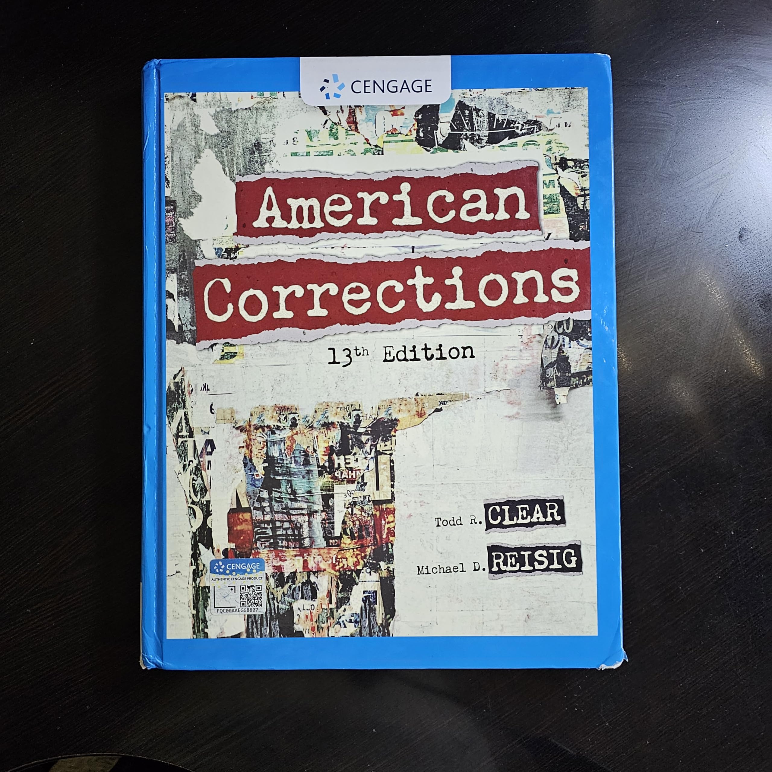 American Corrections Textbook - MindTap Course List | Criminal Justice & Law Enforcement Study Guide for College & University Students