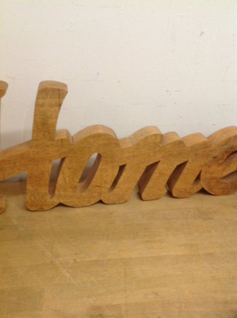 22 Inch Rustic Wooden Home Decor Sign - Perfect for Farmhouse, Living Room, Bedroom & Entryway Wall Decor