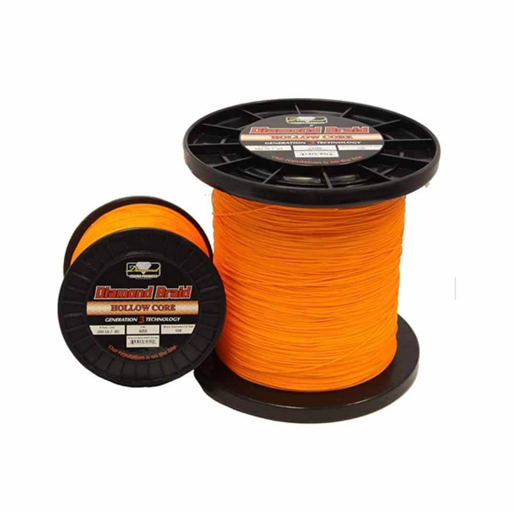 Premium Diamond G3 16X 500Yd Hollow Core Braided Fishing Line - High Strength & Low Memory for Saltwater & Freshwater Angling