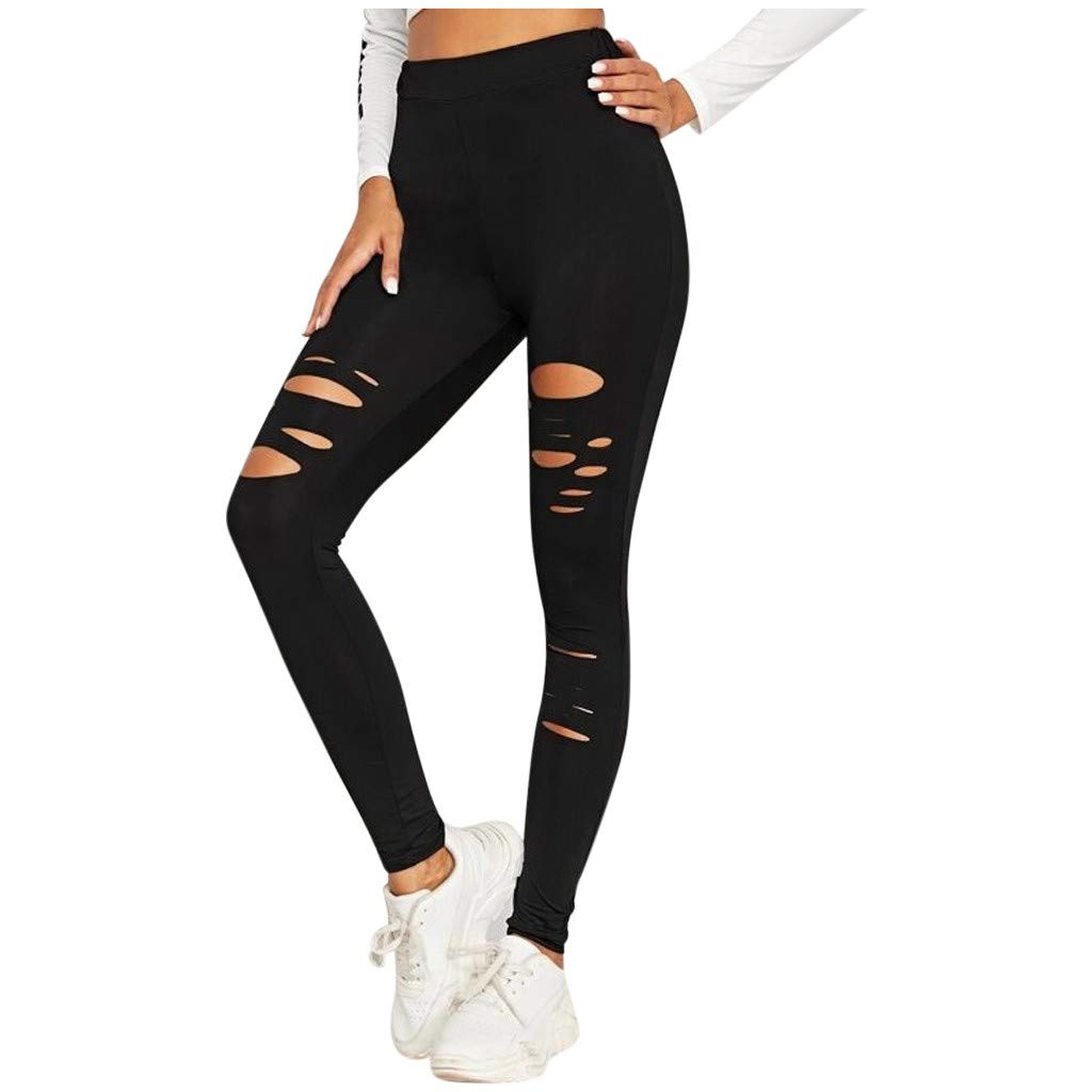 High Waist Yoga Pants - Tummy Control Workout Leggings for Women | Running & Gym