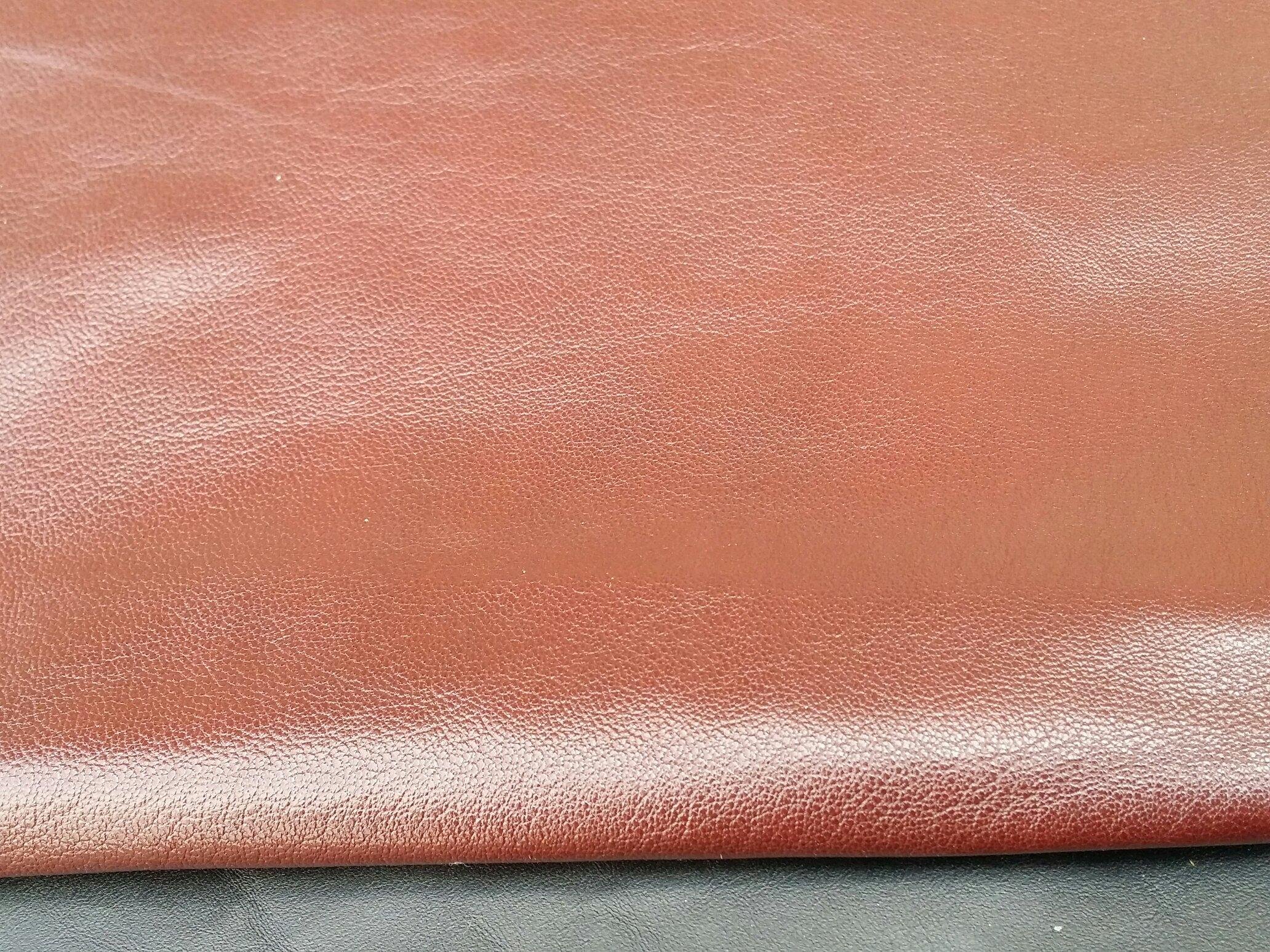 Premium REED Leather HIDES - 40 Sq Ft Rust Cowhide Skins for Upholstery, Crafts & DIY Projects - Perfect for Furniture, Bags, Shoes & Home Decor