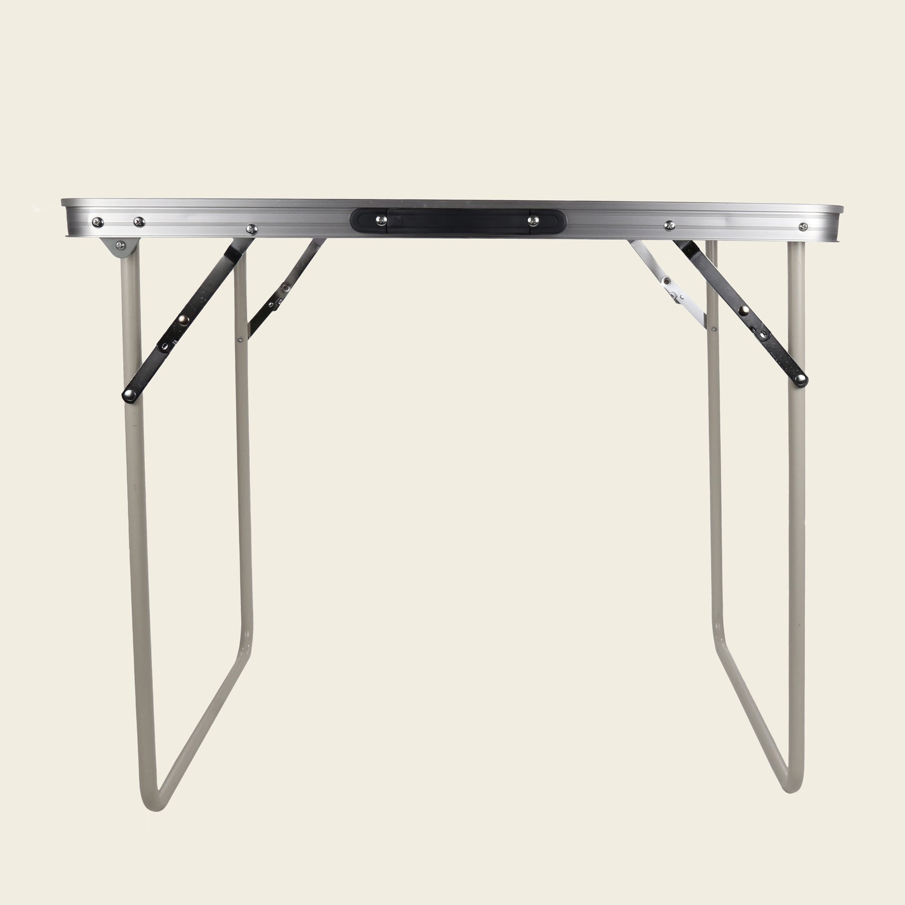 Portable Folding Camping Table - Navy Daisy Print, Lightweight Outdoor Picnic Table for Camping, Beach, Backyard & Tailgating - Perfect for BBQs, Parties & Travel