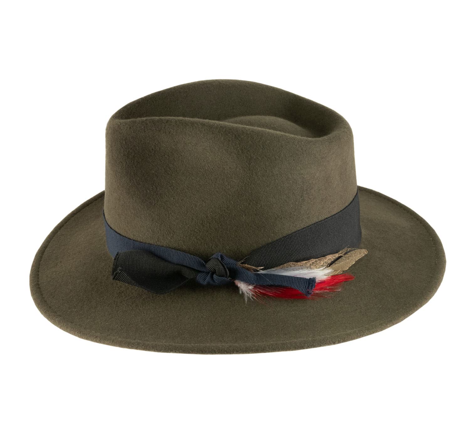 Marky L'indocile Wool Felt Fedora Hat - Packable, Water Repellent & Breathable - Perfect for Outdoor Adventures, Travel & Fashion