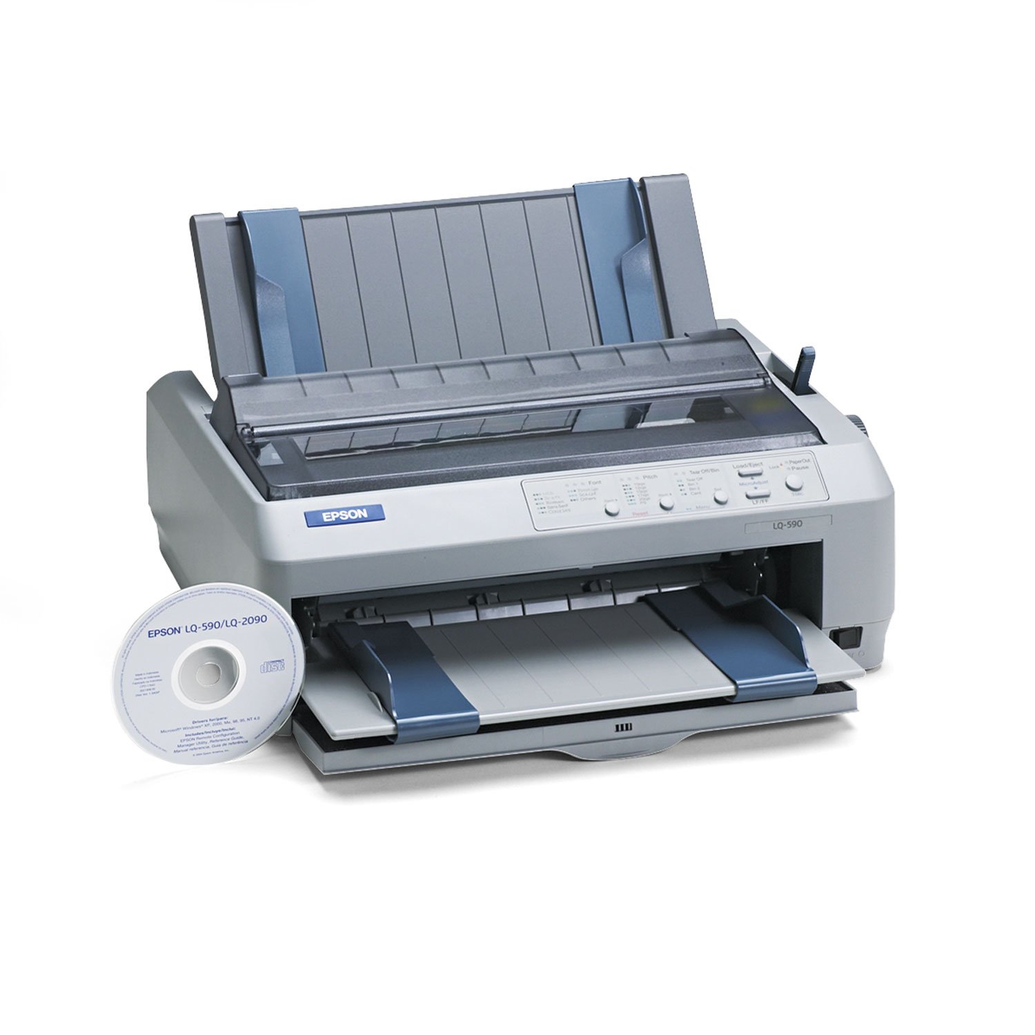 Epson LQ-590 Impact Printer (C11C558001) - High-Speed Dot Matrix Printer for Receipts, Invoices & Multipart Forms - Ideal for Retail, Warehouse & Office Use
