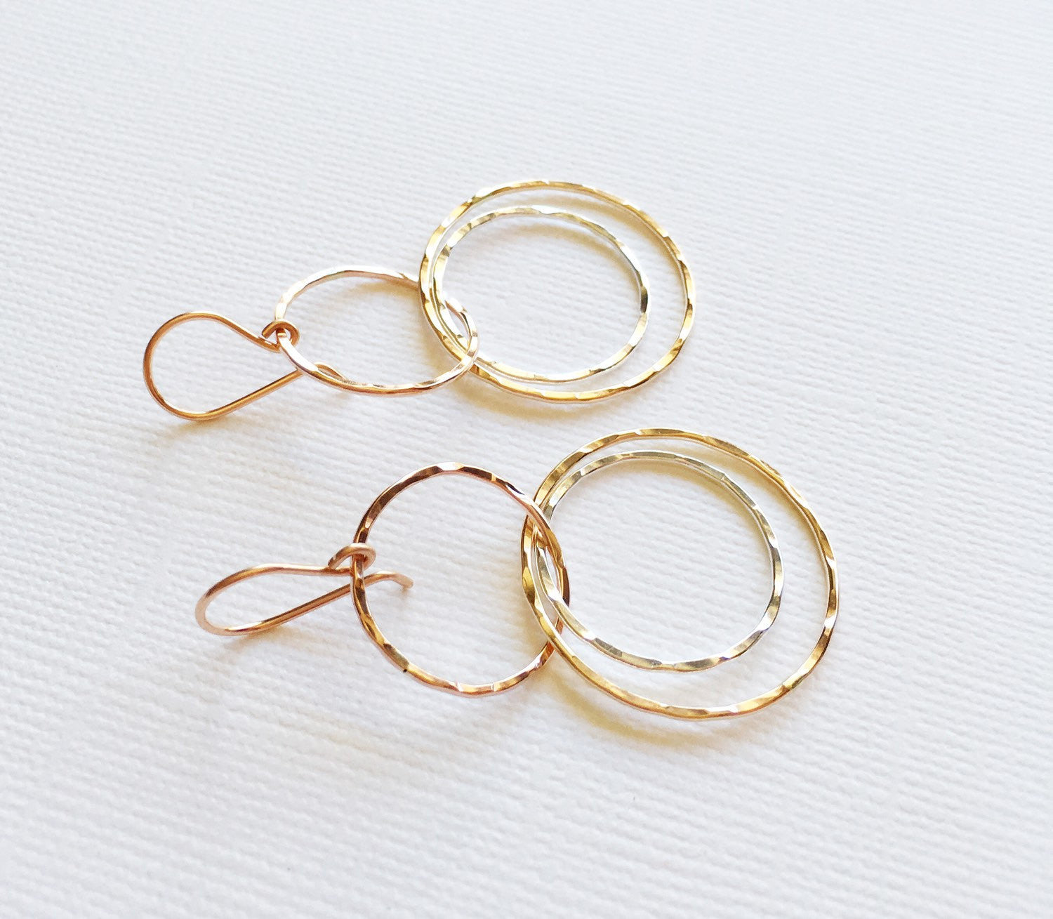 E217 Elegant Gold-Plated Dangle Earrings for Women - Perfect for Parties, Weddings & Everyday Wear