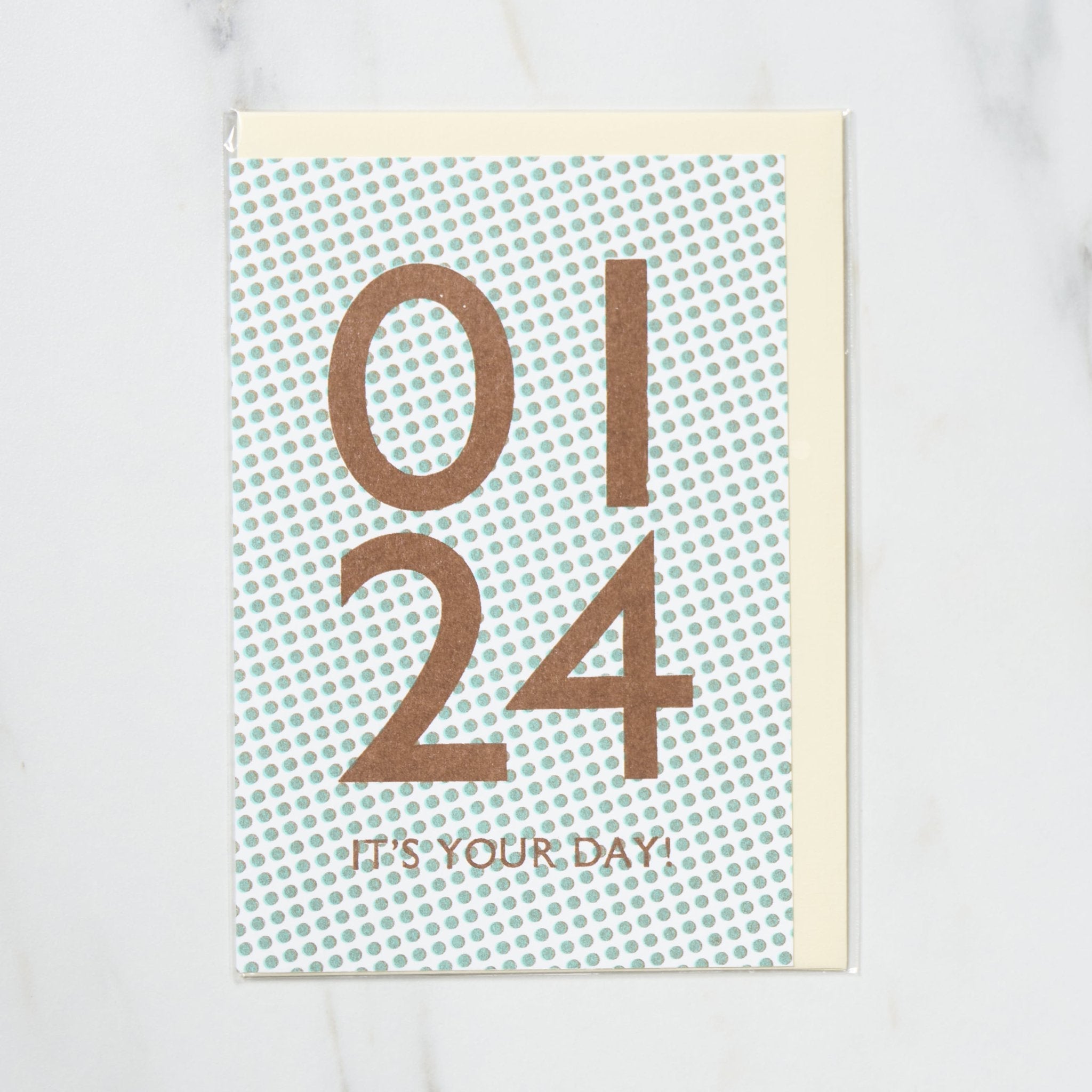365 Find Your Day Card - January Edition | Premium Letterpress Letters for Memorable Dates & Events | Perfect for Anniversaries, Birthdays & Special Occasions
