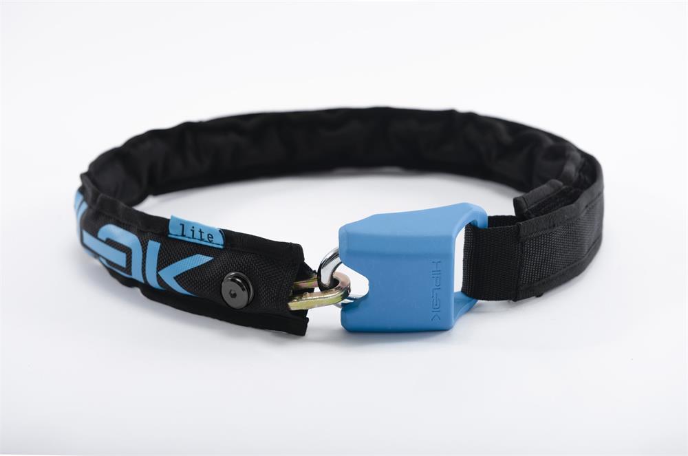 Hiplok Lite 6mm Wearable Chain Lock - Secure Bicycle Bike Lock for Urban Commuting & Outdoor Cycling - Lightweight Anti-Theft Protection