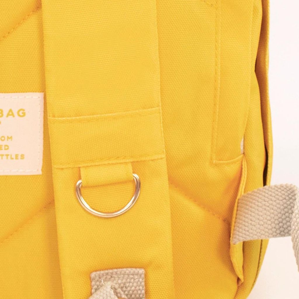 Kind Bags Hackney Medium Backpack - Waterproof Laptop Backpack for Men & Women, 15.6 Inch Travel Backpack with USB Charging Port, Durable Yellow Daypack for Work, School, Commuting & Outdoor Adventures