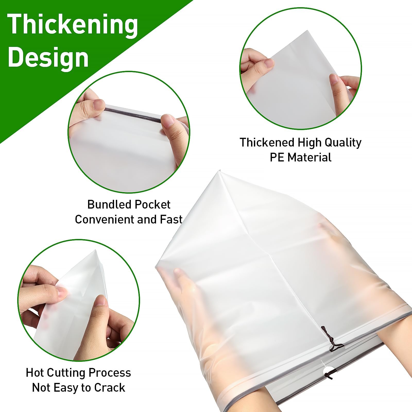 Extra Large Shoe Bags for Travel - 19.6