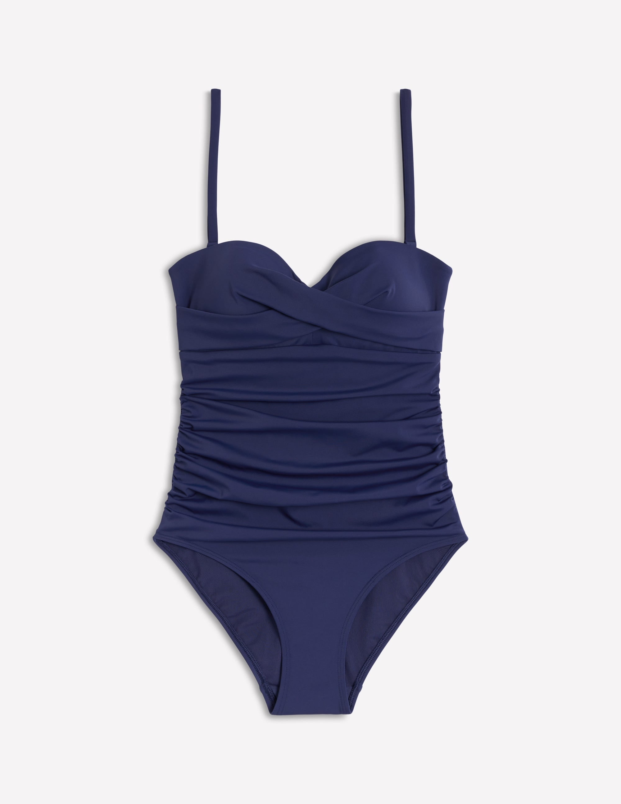 Andros Twist Front Swimsuit for Women - Navy Blue One Piece Bathing Suit | Beach, Pool & Vacation Swimwear