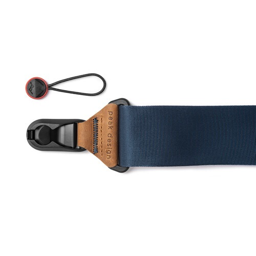 Peak Design Slide Camera Strap - Adjustable & Comfortable Shoulder Strap for DSLR & Mirrorless Cameras (Midnight Blue) - Perfect for Travel, Hiking & Professional Photography