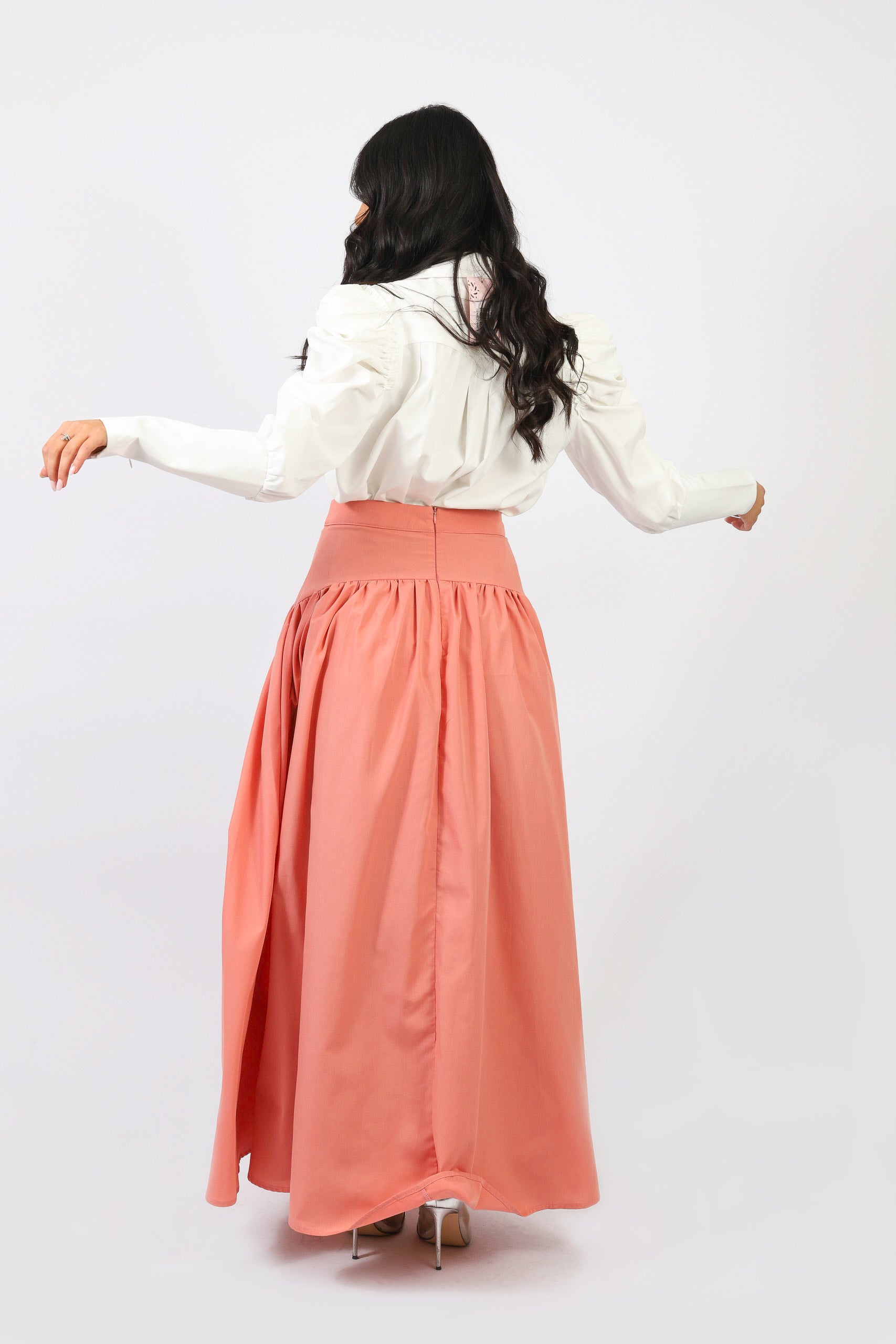 Escape Meira Maxi Skirt - Flowy Long Bohemian Skirt for Women | Perfect for Beach Vacations, Music Festivals & Summer Outfits