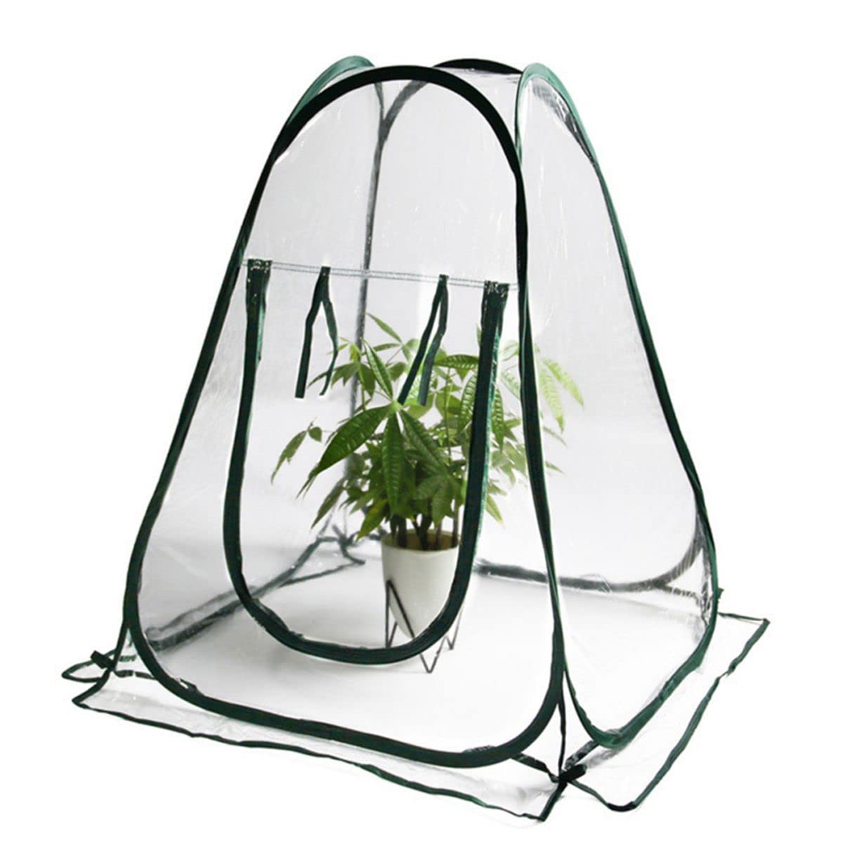 Mini Greenhouse Pop Up - Portable Small Gardening Tent for Indoor & Outdoor Plants, Flowers, Seedlings | Perfect for Balcony, Patio, Backyard & Windowsill Gardening
