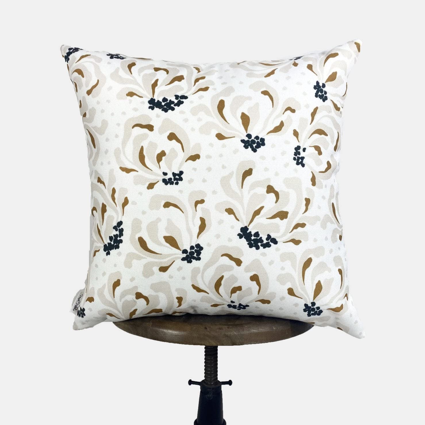 Floral Sunburst Print Decorative Throw Pillows - Boho Home Decor for Living Room, Bedroom & Sofa - Perfect Gift for Mom & Housewarming