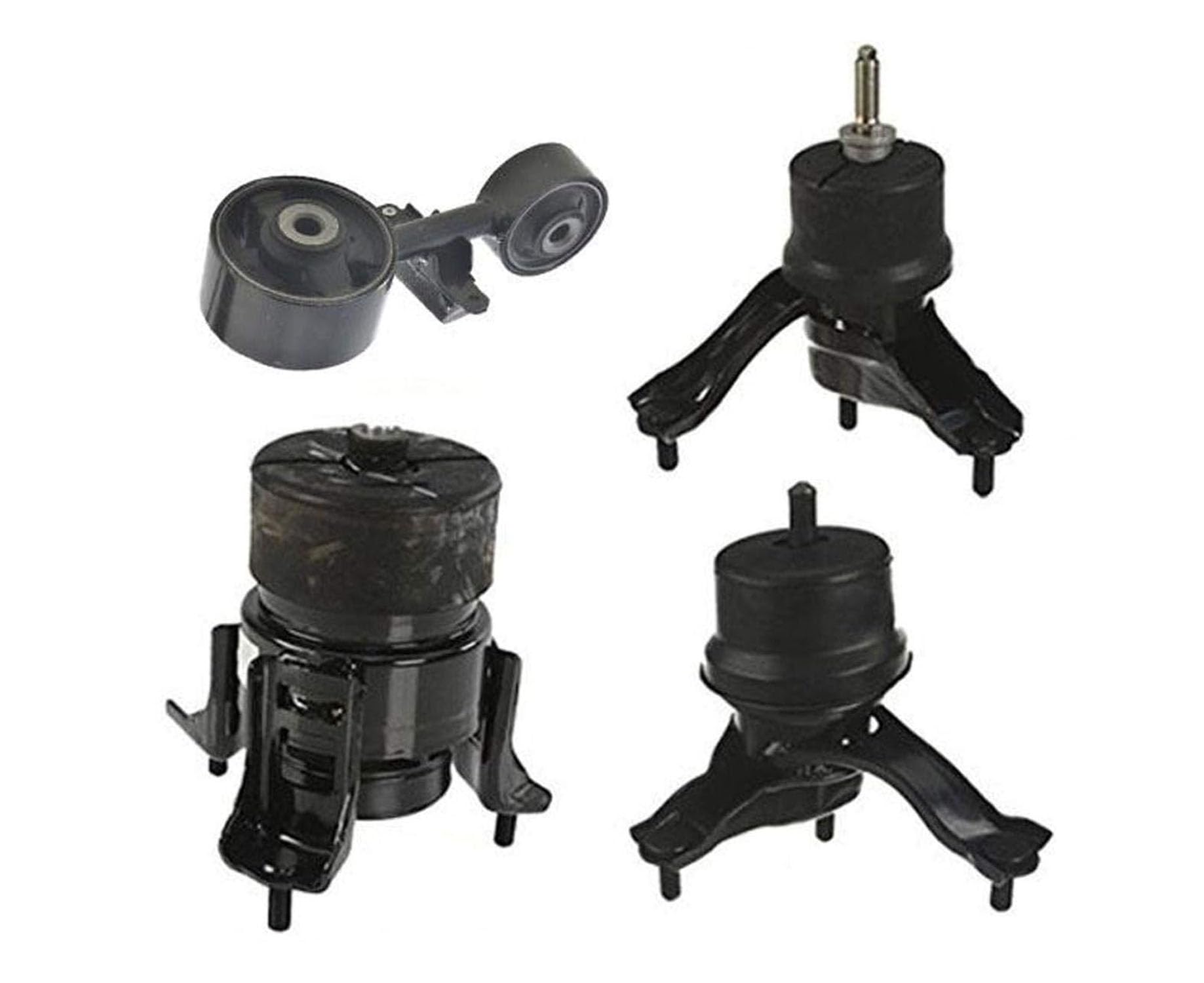 4Pc Engine Mounts for 2007-2009 Toyota Camry 2.4L Automatic Transmission - Durable Vibration Reduction Motor Mount Kit - Perfect for Smooth Ride & Engine Performance