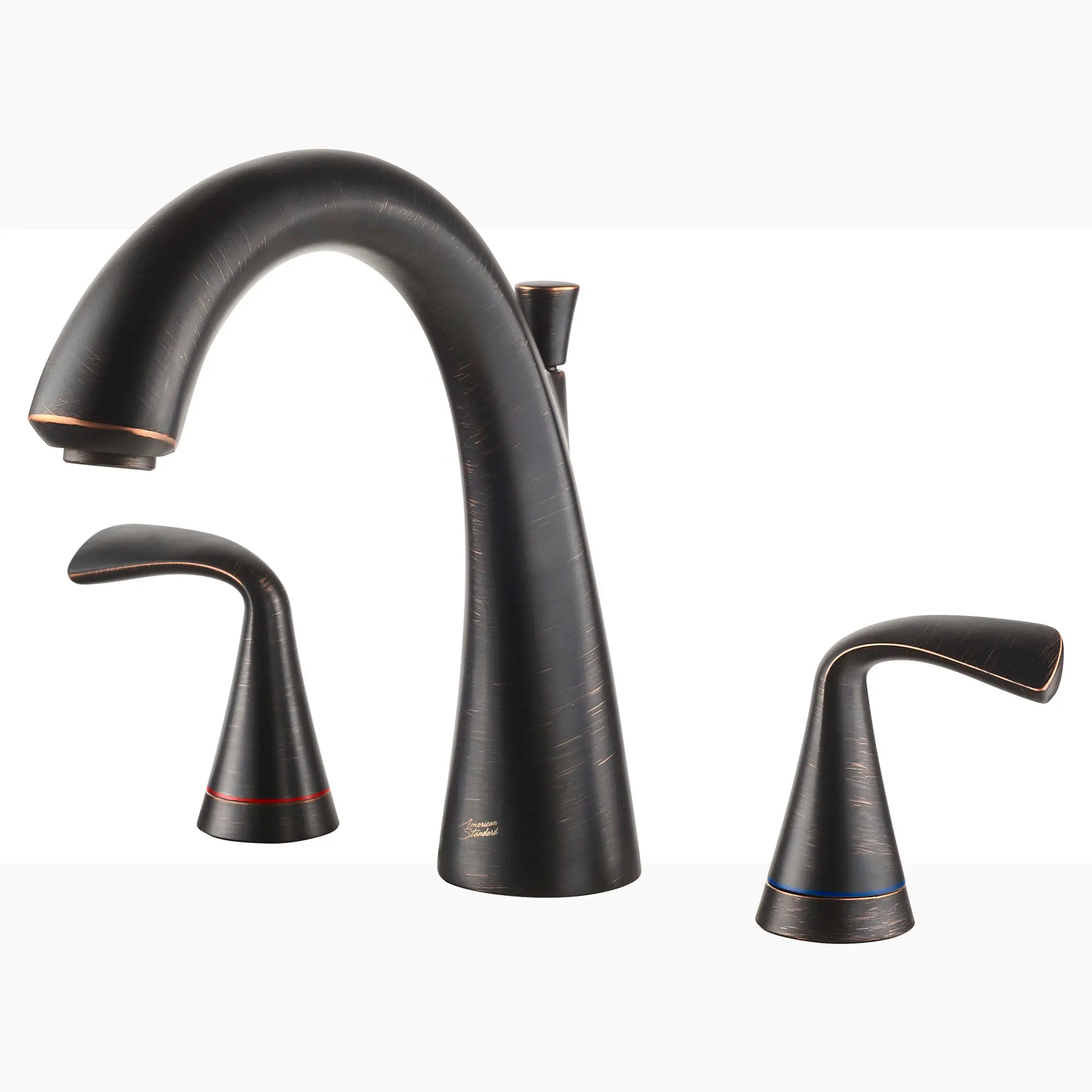 Fluent® 8 Inch Widespread 2 Handle Bathroom Faucet - 1.2 GPM/4.5 LPM Low Flow Water-Saving Design with Lever Handles - Perfect for Modern Bathroom Vanities and Powder Rooms