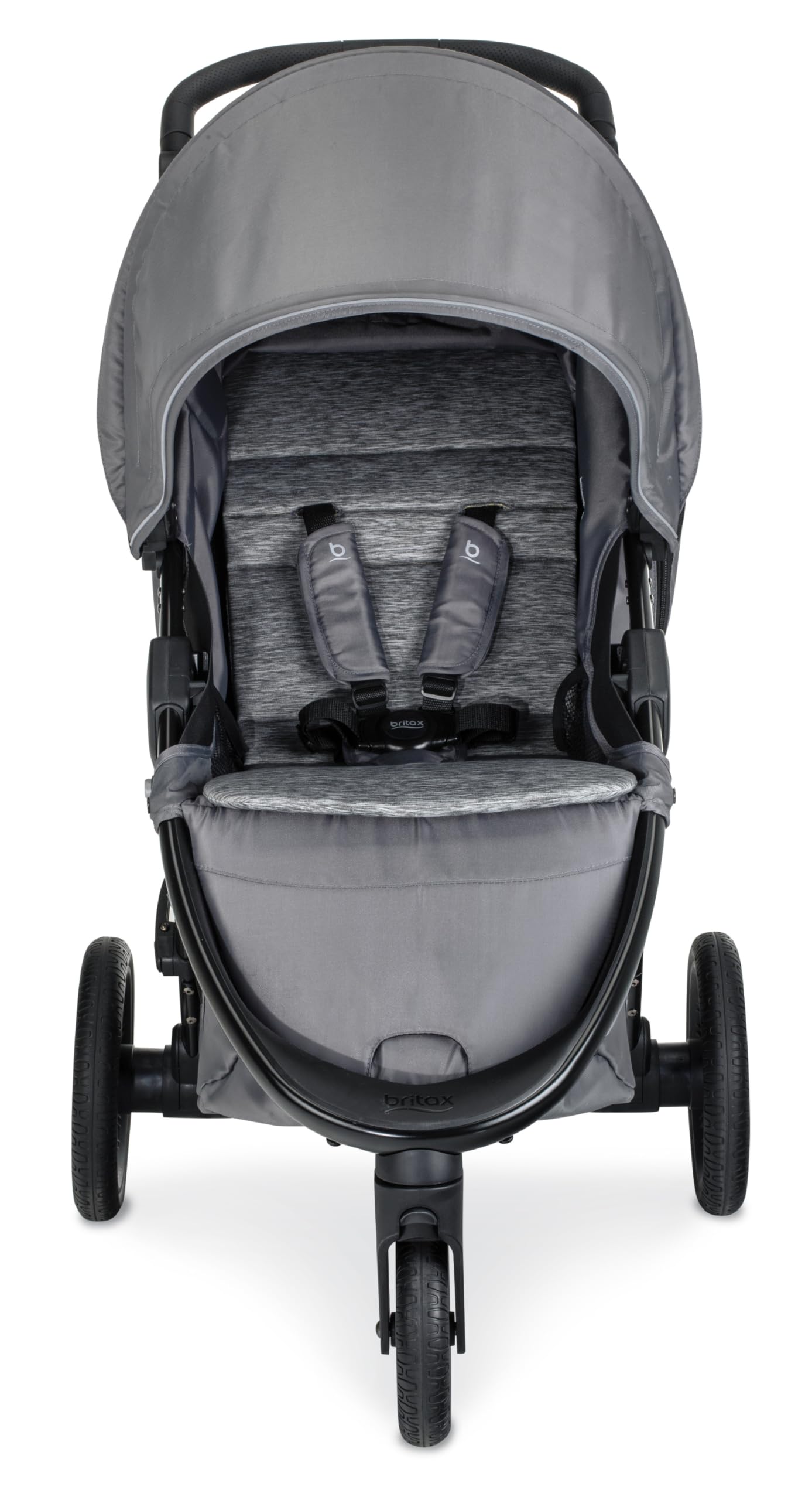 Britax B-Free Sport Stroller - Lightweight Compact Baby Stroller with All-Terrain Wheels, Adjustable Canopy & Reclining Seat for Newborns to Toddlers | Perfect for Jogging, Travel & Everyday Use