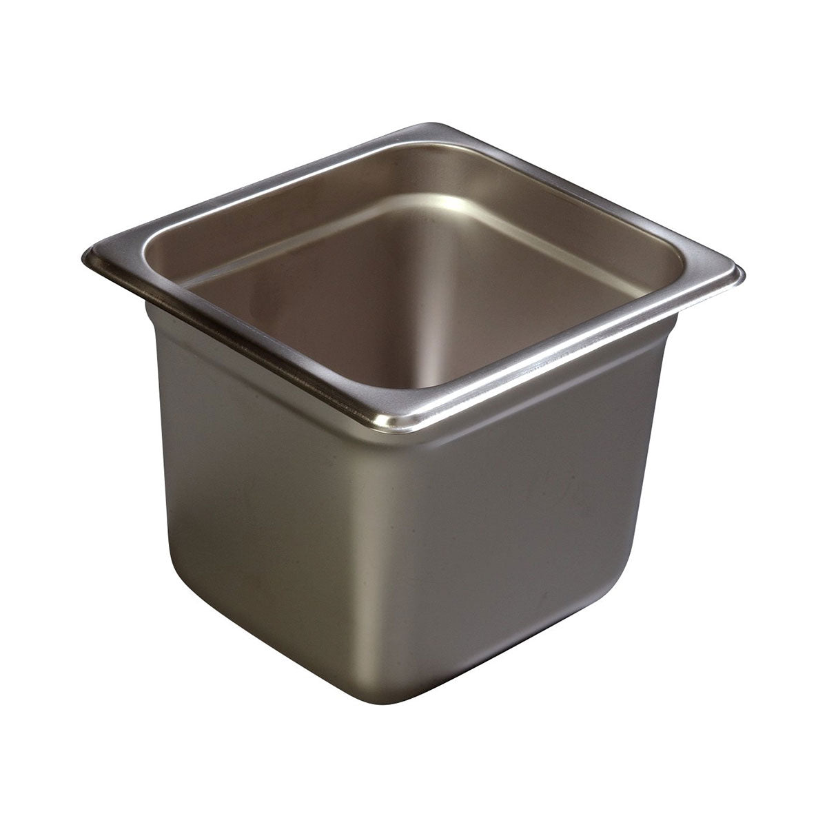 Carlisle 607166 DuraPan 1/6 Size Steam Table Pan - 6 Inch Deep Commercial Food Pan for Catering, Buffets & Restaurants | Heavy Duty Stainless Steel Hotel Pan for Food Warming, Serving & Storage