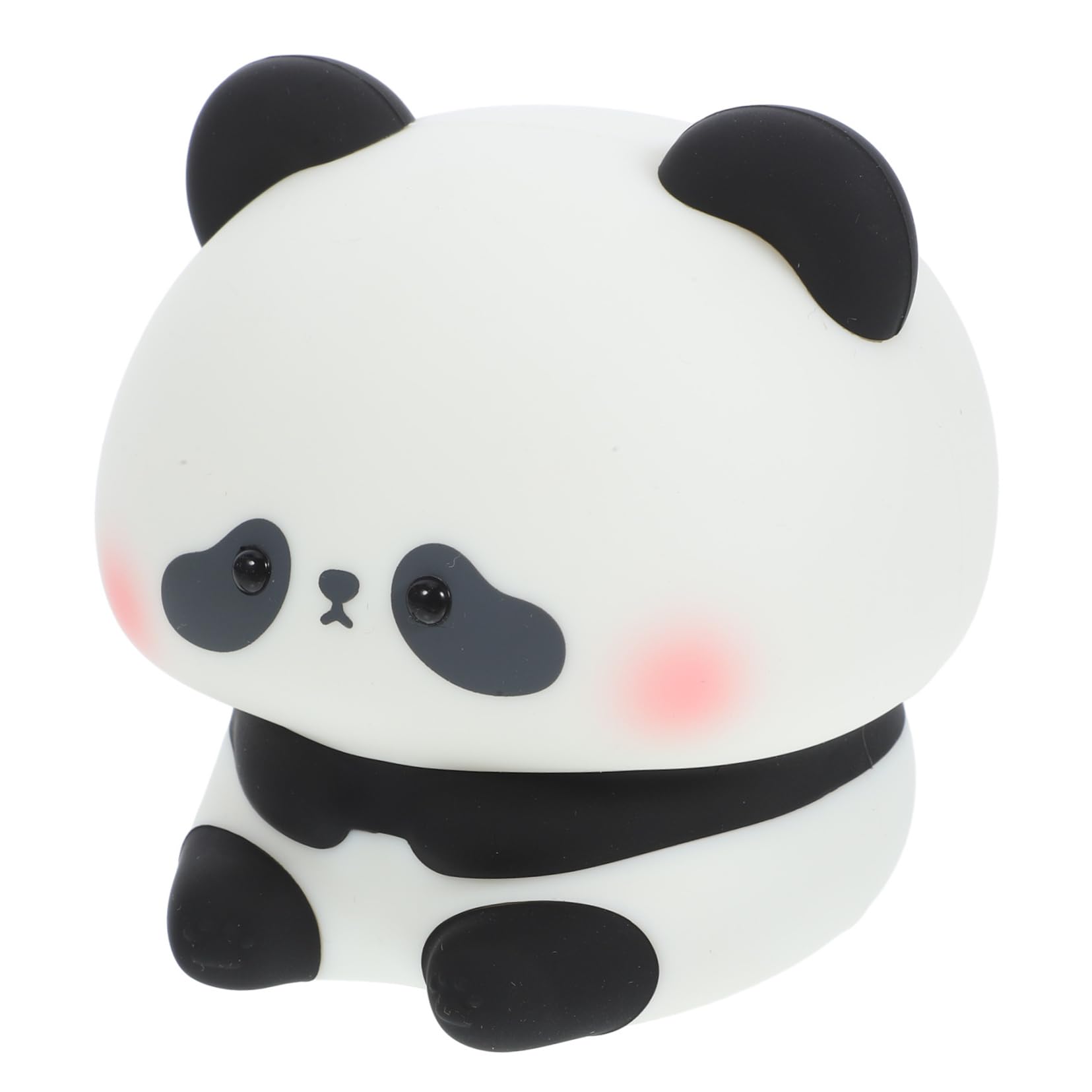 PRETYZOOM Adorable Panda Night Light - Soft Silicone Touch Control Dimmable Desk Lamp for Kids Bedroom, Nursery, Office | Cute Nightlight for Sleep, Reading & Decor