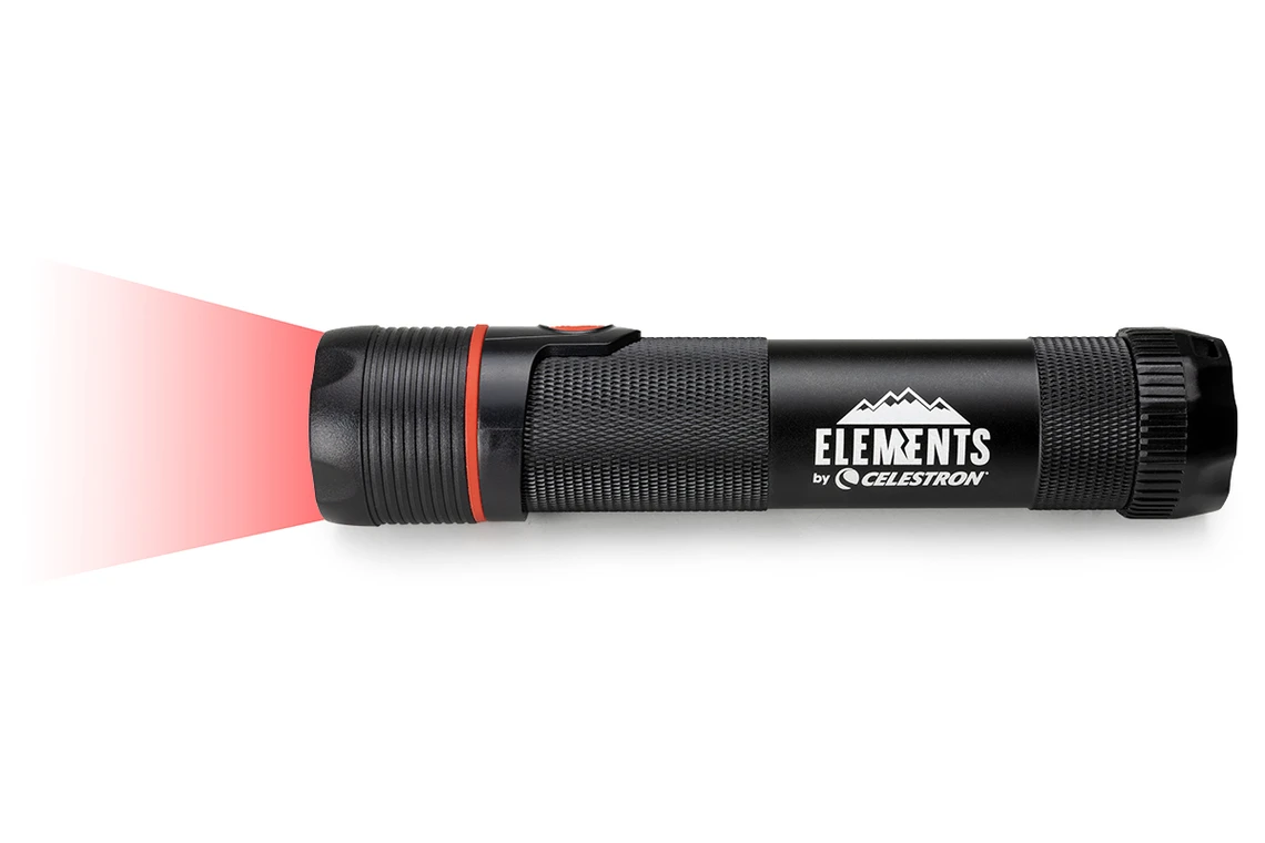 Celestron Elements ThermoTorch 3 Astro Red Flashlight (94556) - Perfect for Astronomy, Camping & Outdoor Adventures