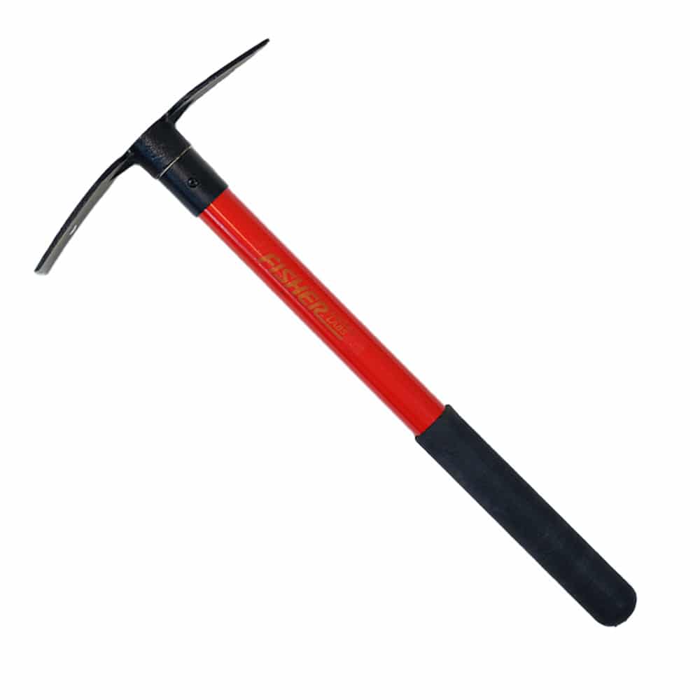 Fisher Fiberglass Gold Pick with Magnet & Rubberized Grip - Durable Prospecting Tool for Metal Detecting, Gold Panning & Outdoor Treasure Hunting