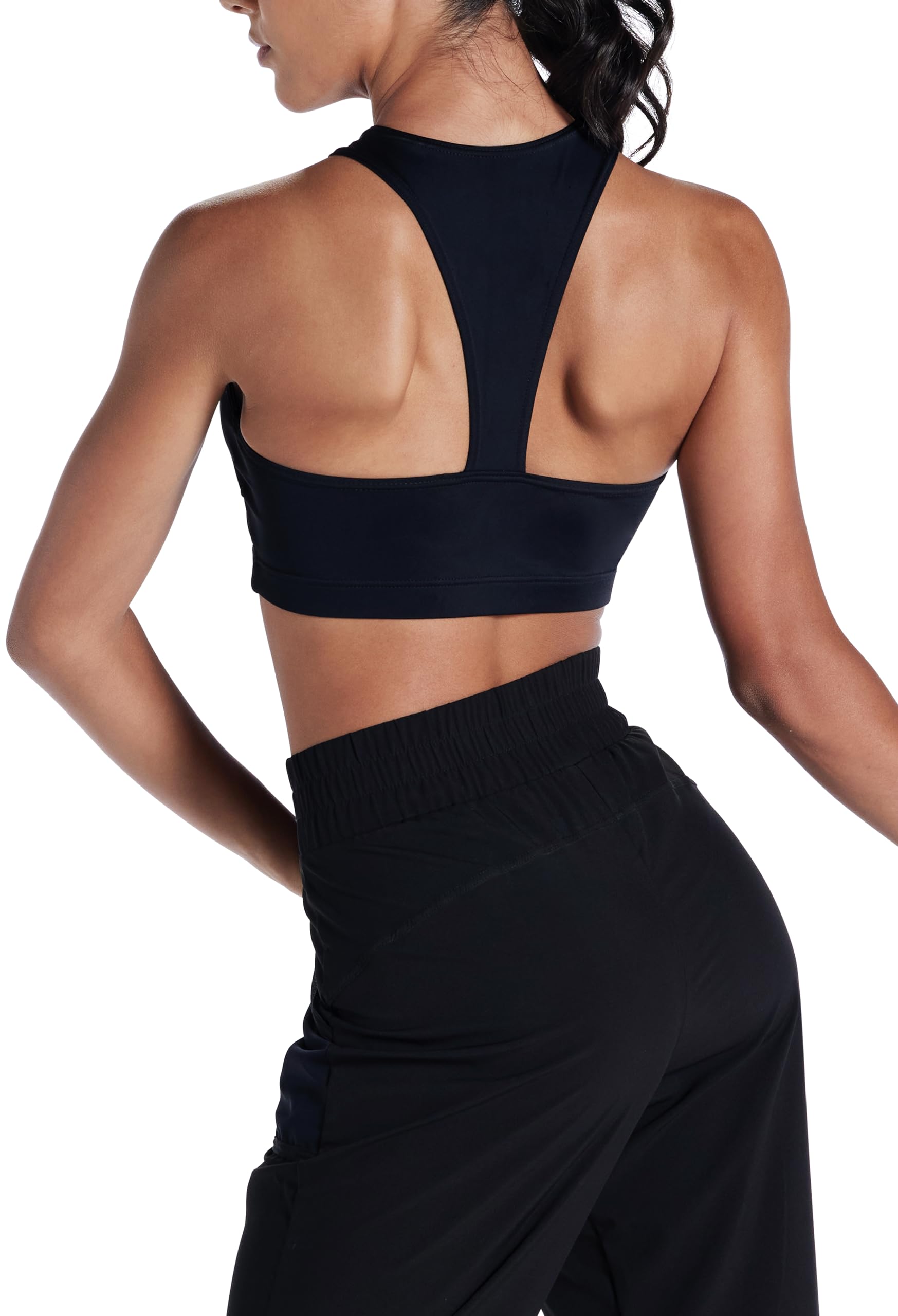 Balera Halter-Neck Sports Bra Top with Racerback for Women & Girls - Comfortable Workout, Yoga, Dance & Gym Wear - Perfect for Active Lifestyles