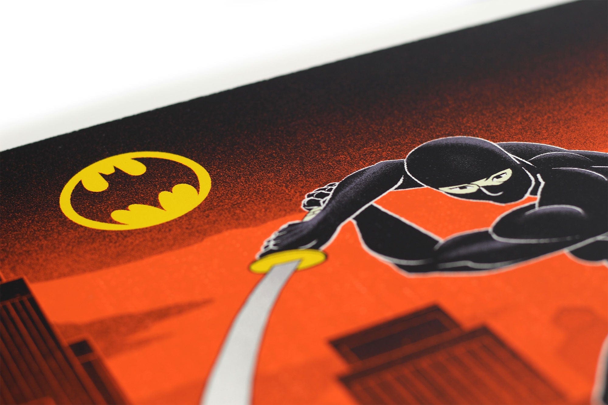 Batman: The Animated Series - Night of the Ninja Limited Edition Screen Printed Poster | DC Comics Collectible Wall Art for Home & Office Decor