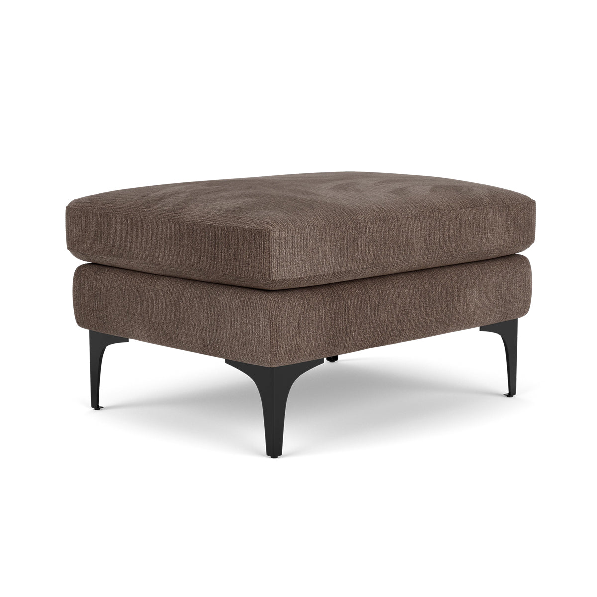 Astha Fabric Ottoman Stool - Soft Round Storage Pouf with Removable Cover for Living Room, Bedroom & Nursery - Perfect for Extra Seating & Home Decor