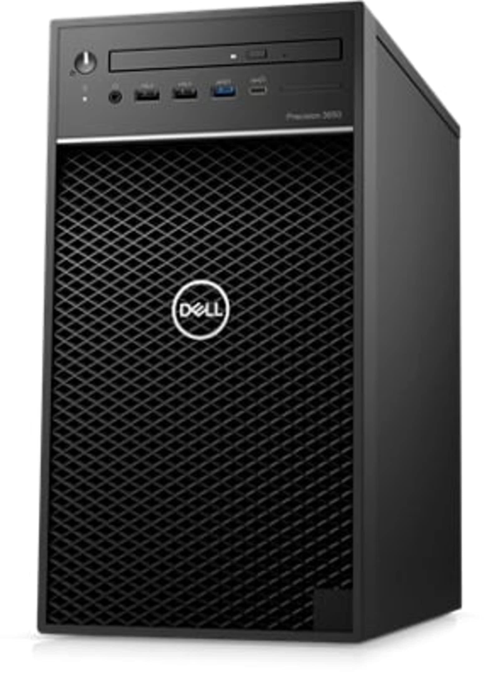 Dell Precision 3650 Workstation Desktop PC | Intel Core i7-11700 Processor (8 Cores up to 4.9GHz) | 64GB RAM | 2TB SSD | NVIDIA Quadro P1000 4GB GDDR5 | Windows 11 Pro | Black - Perfect for 3D Modeling, Video Editing & CAD Design
