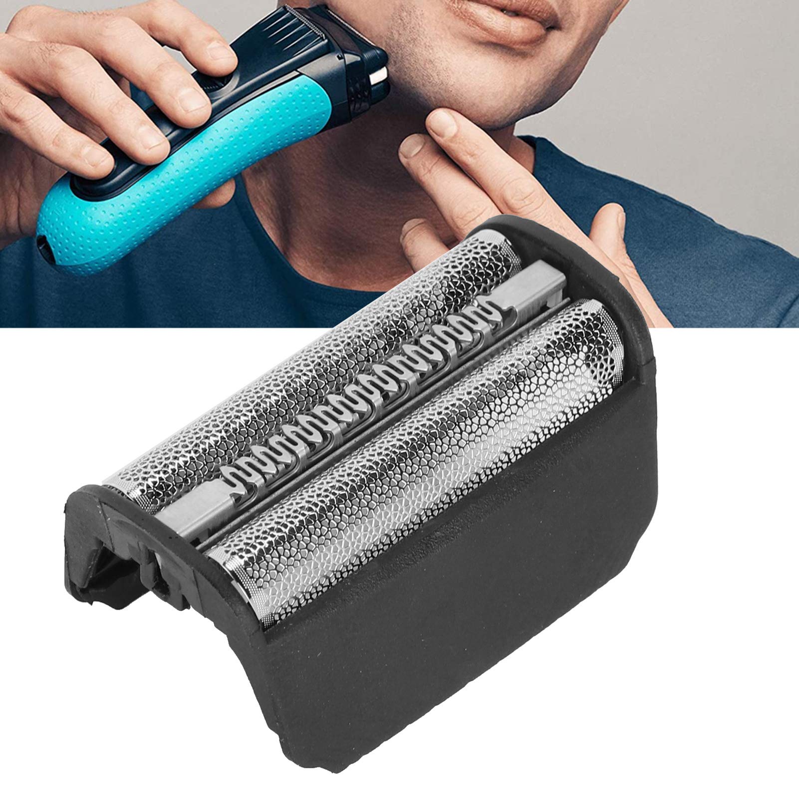 Braun 30B Replacement Cutter Head with Tooth Comb Technology - Compatible with Braun Series 3 310s 330s 340s Electric Shavers - Precision Trimmer for Smooth Shaving at Home or Travel