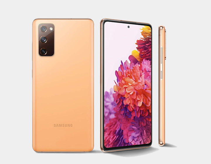 Samsung Galaxy S20 FE G780F 128GB 8GB RAM Dual SIM GSM Unlocked Smartphone - Cloud Orange | 6.5