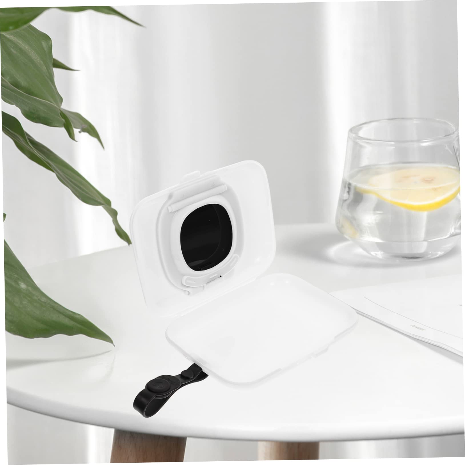 Greenadscape Travel Wipe Dispenser Box - Portable Mini Handheld Container for Diaper Wipes & Wet Wipes | Perfect for On-the-Go Parents, Baby Care, Travel, Camping & Car Use