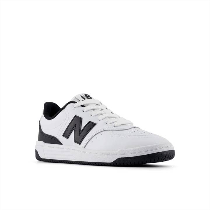 New Balance BB80 Black/White Sneakers for Kids - Lightweight School Shoes for Boys & Girls - Perfect for Running, Gym Class & Everyday Wear