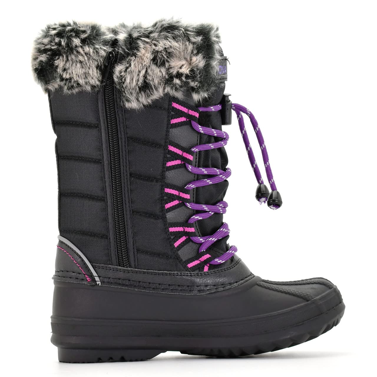 Nova Mountain Kids' Winter Snow Boots - Waterproof & Warm for Boys & Girls - Perfect for Snow Play, Hiking & Outdoor Adventures