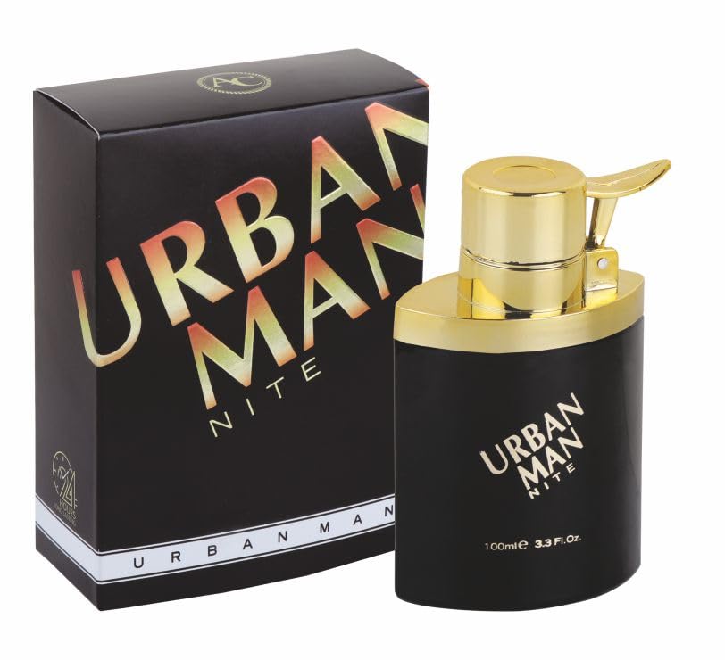 AEROCARE Urban Man Night Apparel Perfume 100ml - Long-Lasting Cologne for Men, Fresh & Masculine Scent, Perfect for Date Night, Office & Special Occasions