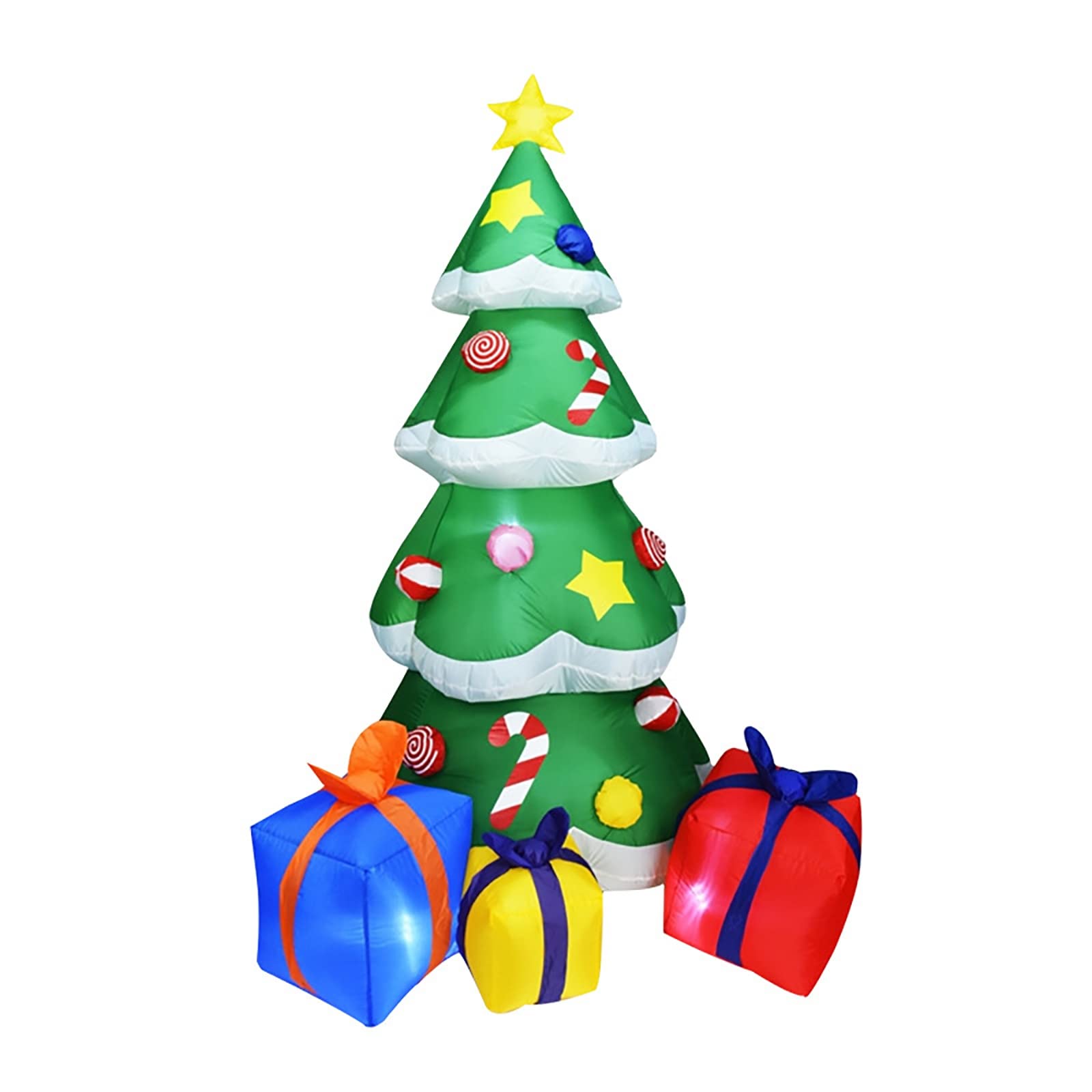 WWBMZ 2.1M Inflatable Christmas Tree - Outdoor Holiday Decorations for Garden, Yard & Party | Christmas Inflatable Model for New Year & Winter Decor | Fun Outdoor Toys for Kids & Family Gatherings