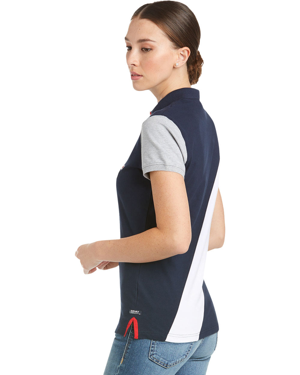 Ariat Women's Taryn Short Sleeve Polo Shirt - Breathable Performance Top for Equestrian, Golf & Casual Wear