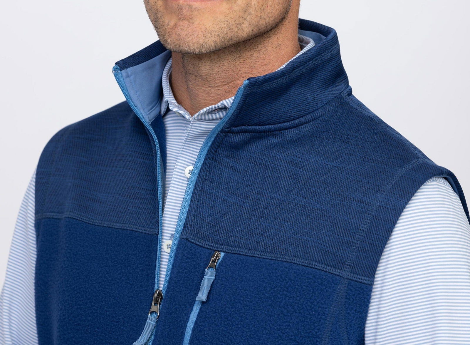 Steele Full Zip Vest for Men & Women - Lightweight Outdoor Fleece Jacket for Hiking, Camping & Casual Wear - Closeout Sale