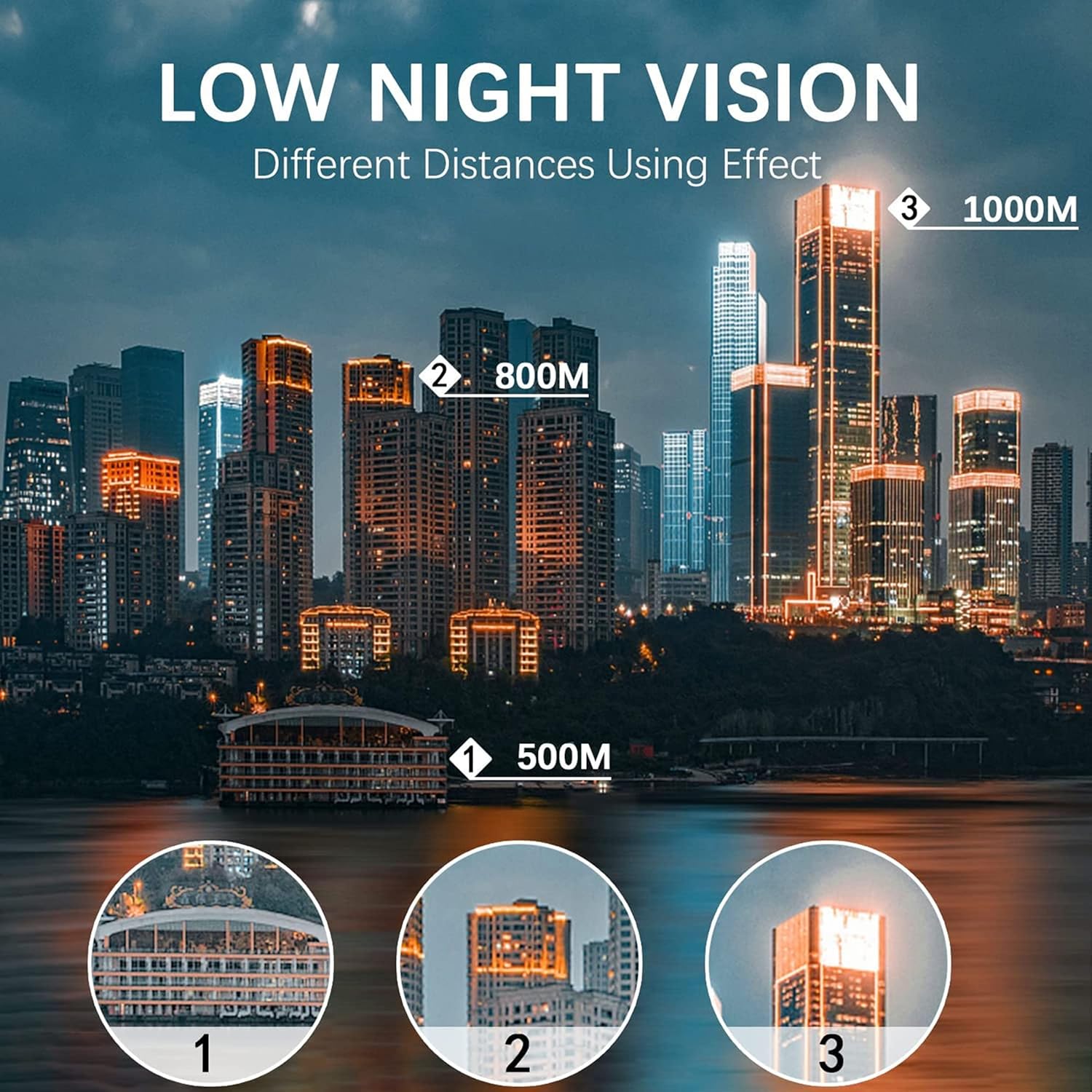 80x100 High Power Monocular Telescope for Adults - HD Smartphone Compatible for Stargazing, Hunting, Bird Watching | Perfect for Outdoor Activities, Travel, Camping & Hiking Adventures