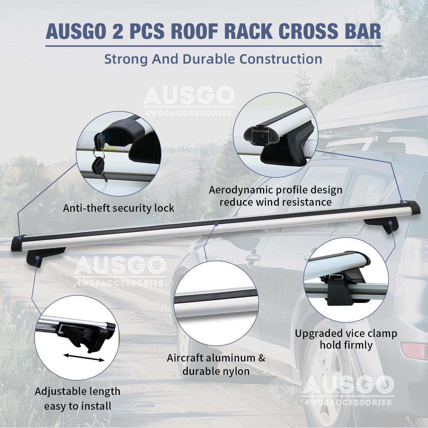 Volkswagen Caddy Maxi Car Roof Rack (2005-2020) - Heavy Duty Cargo Carrier for Camping, Road Trips & Outdoor Adventures