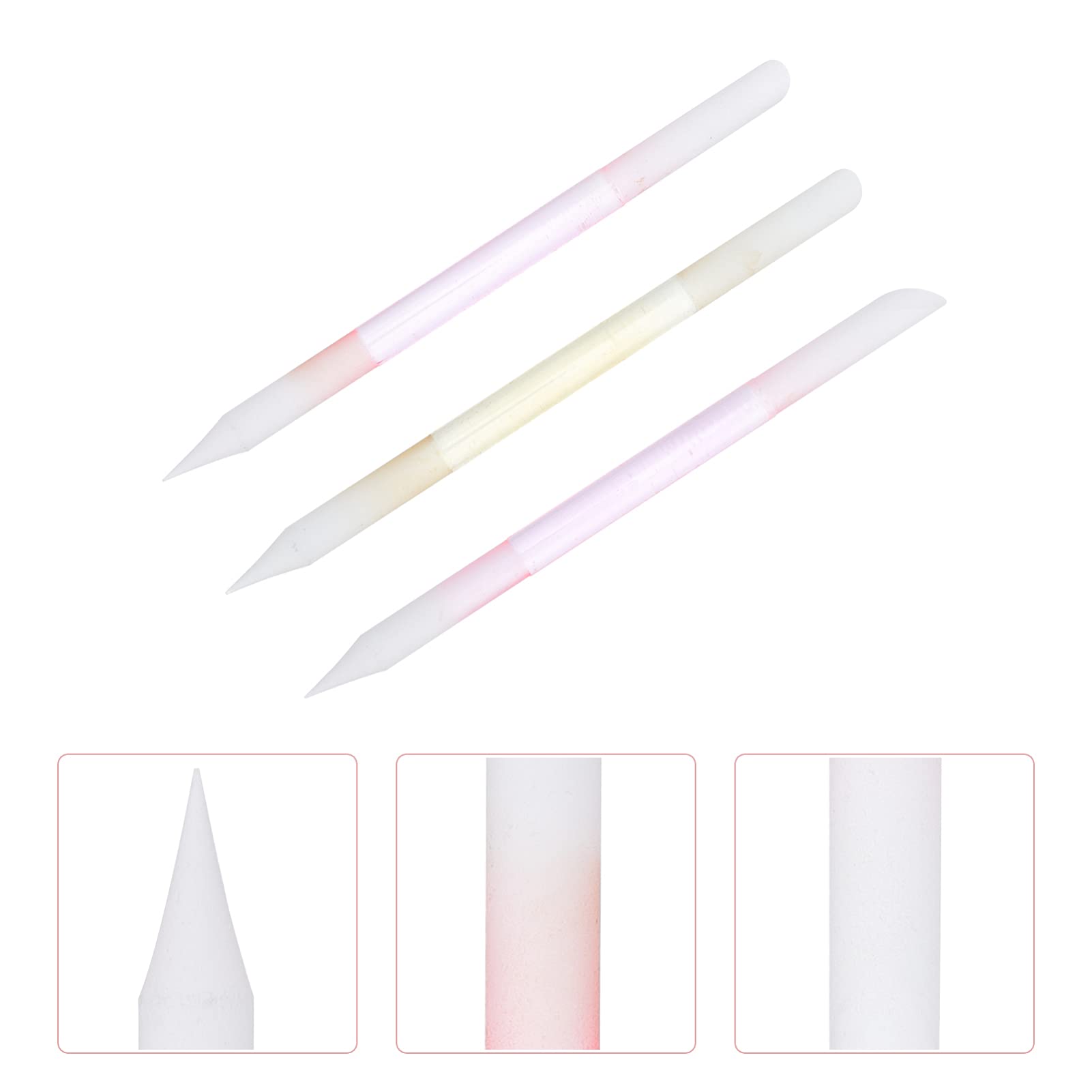 Beaupretty 3-Piece Professional Nail File & Buffing Kit - Nail Shiner, Drill Bits, Buffing Block for Smooth & Shiny Nails - Perfect for Manicure, Pedicure & Nail Art at Home or Salon