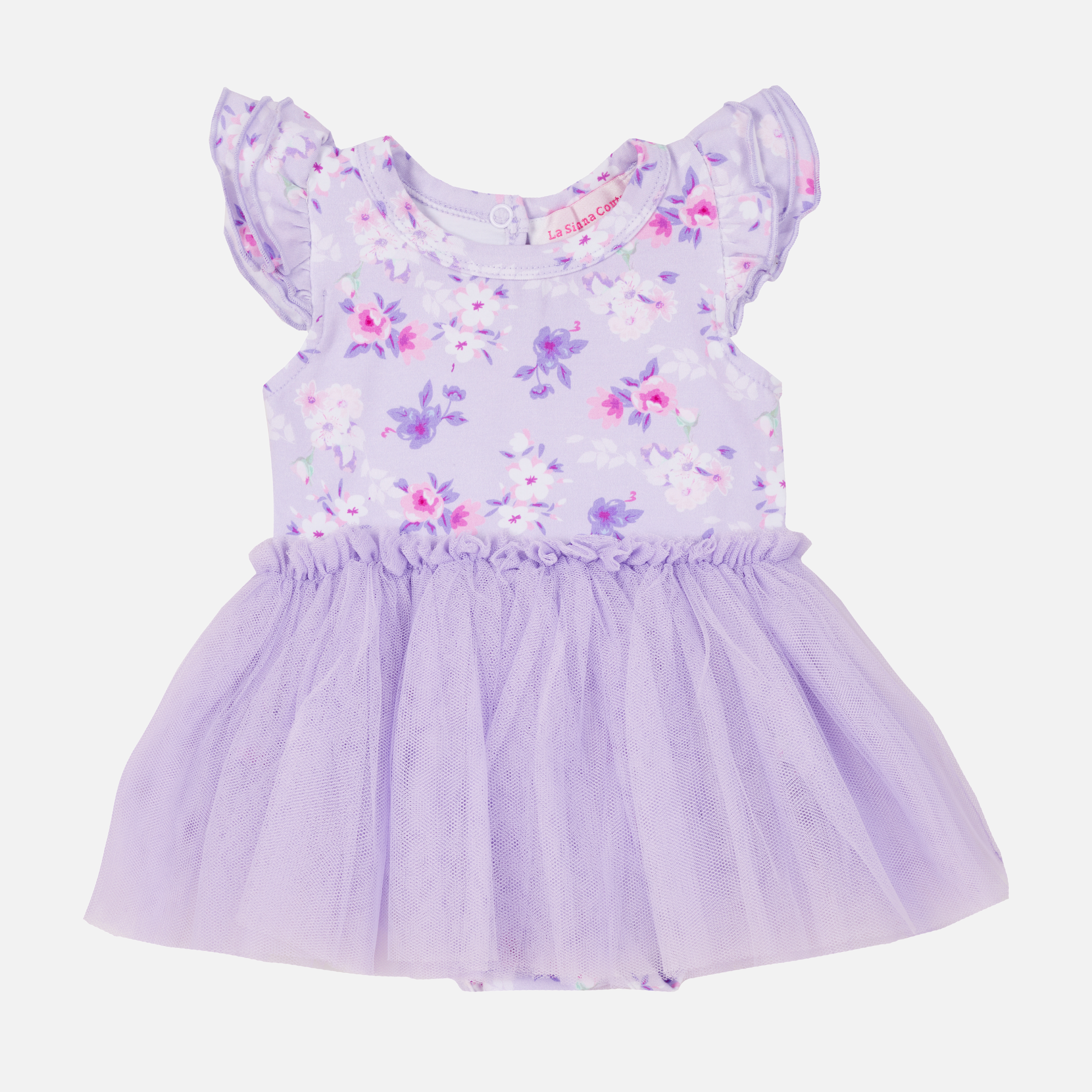 Floral Summer Tutu Dress for Girls - Layla | Perfect for Birthday Parties, Photo Shoots & Special Occasions