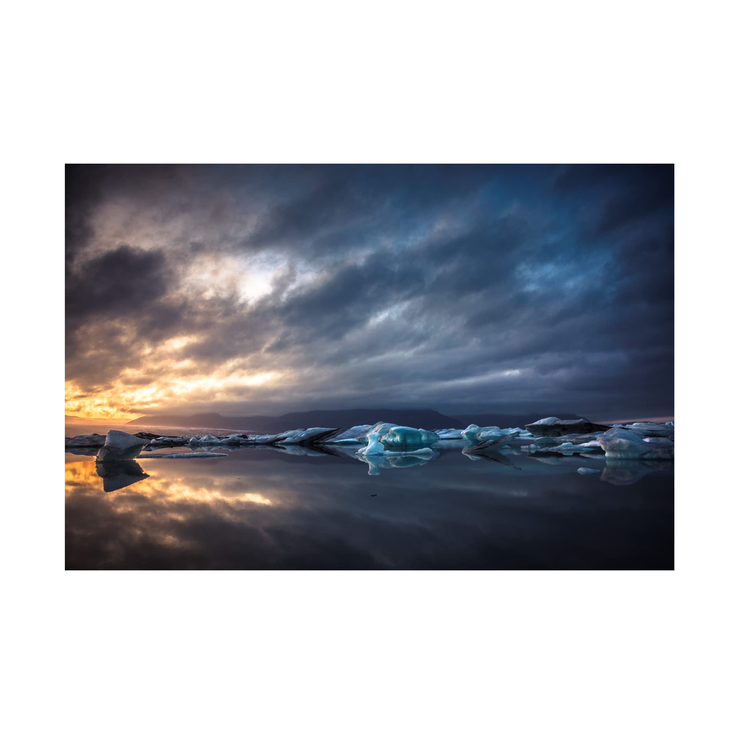 Aurel Manea 'Midlight' Canvas Wall Art Print - Modern Abstract Painting for Living Room, Bedroom & Office Decor | Trademark Fine Art Collection