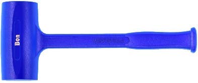 Bon Tool 21-262 3.5 lb Dead Blow Paver Mallet - Heavy Duty Rubber Hammer for Masonry, Concrete & Paving - Single Pack for Construction & Landscaping Projects