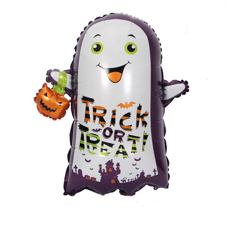 Halloween Alphabet Balloons - Decorative Letter Balloons for Halloween Party Decorations, DIY Home & Classroom Decor - Perfect for Spooky Celebrations, Photo Backdrops & Festive Events