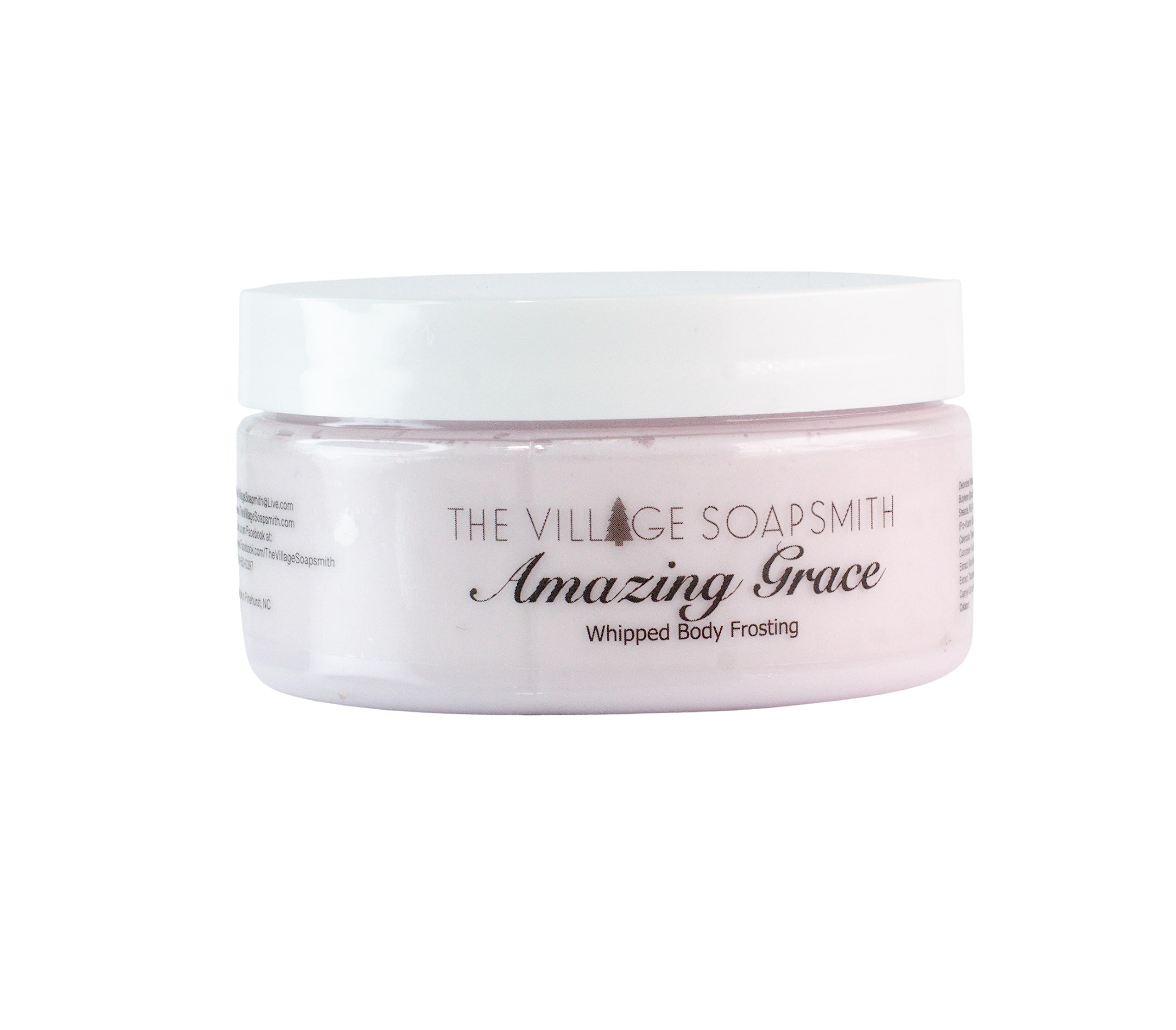 Amazing Grace Whipped Body Frosting & Body Butter - Luxurious Moisturizing Cream for Dry Skin, Perfect for Daily Hydration & Spa Nights