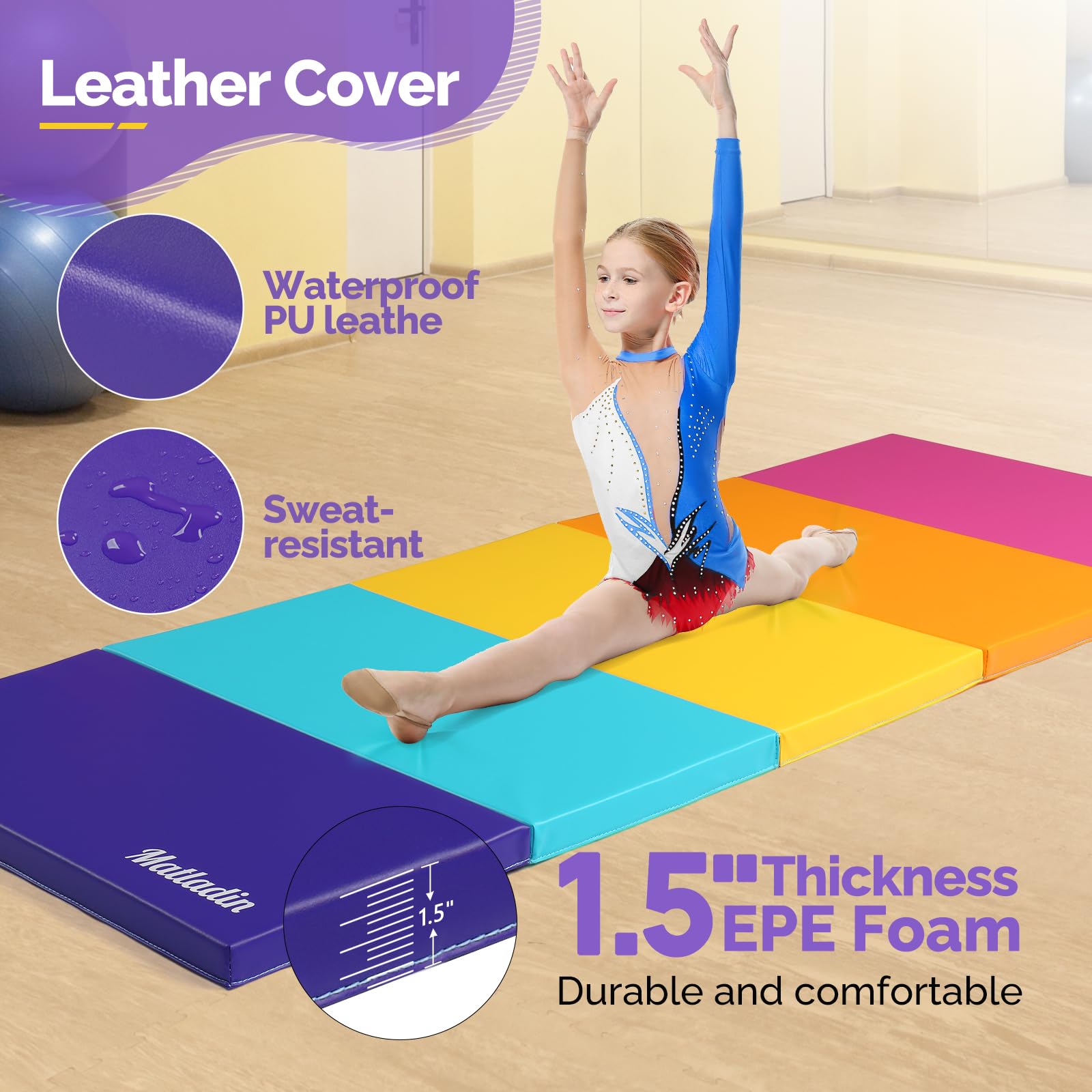 Foldable Exercise Mat 76