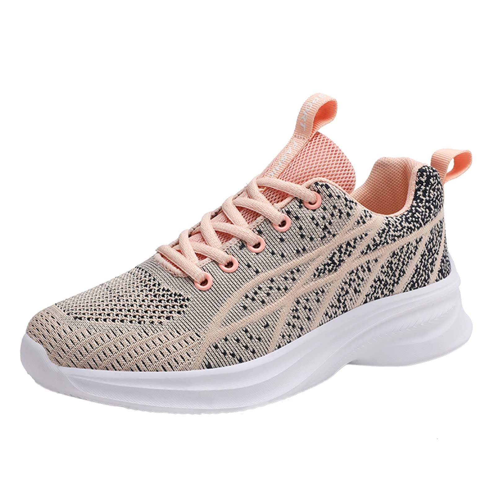 Life Stride Women's Ballet Sneakers - Comfortable Flat Casual Shoes for Spring & Summer | Breathable Weaving Design for Walking, Work & Everyday Wear